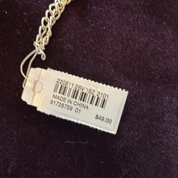 J.Jill Drop Pendant Semi-Precious Necklace Adjustable NWT - Picture 6 of 8